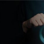 AI chatbot assistant helping a user on a smartphone in a digital mobile app environment